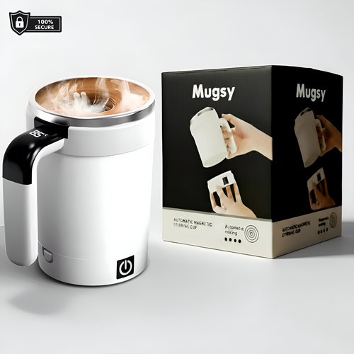 Taza agitadora automatica