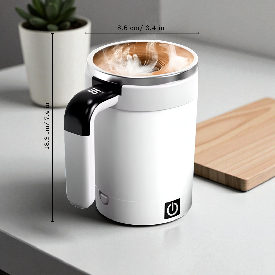 Taza agitadora automatica